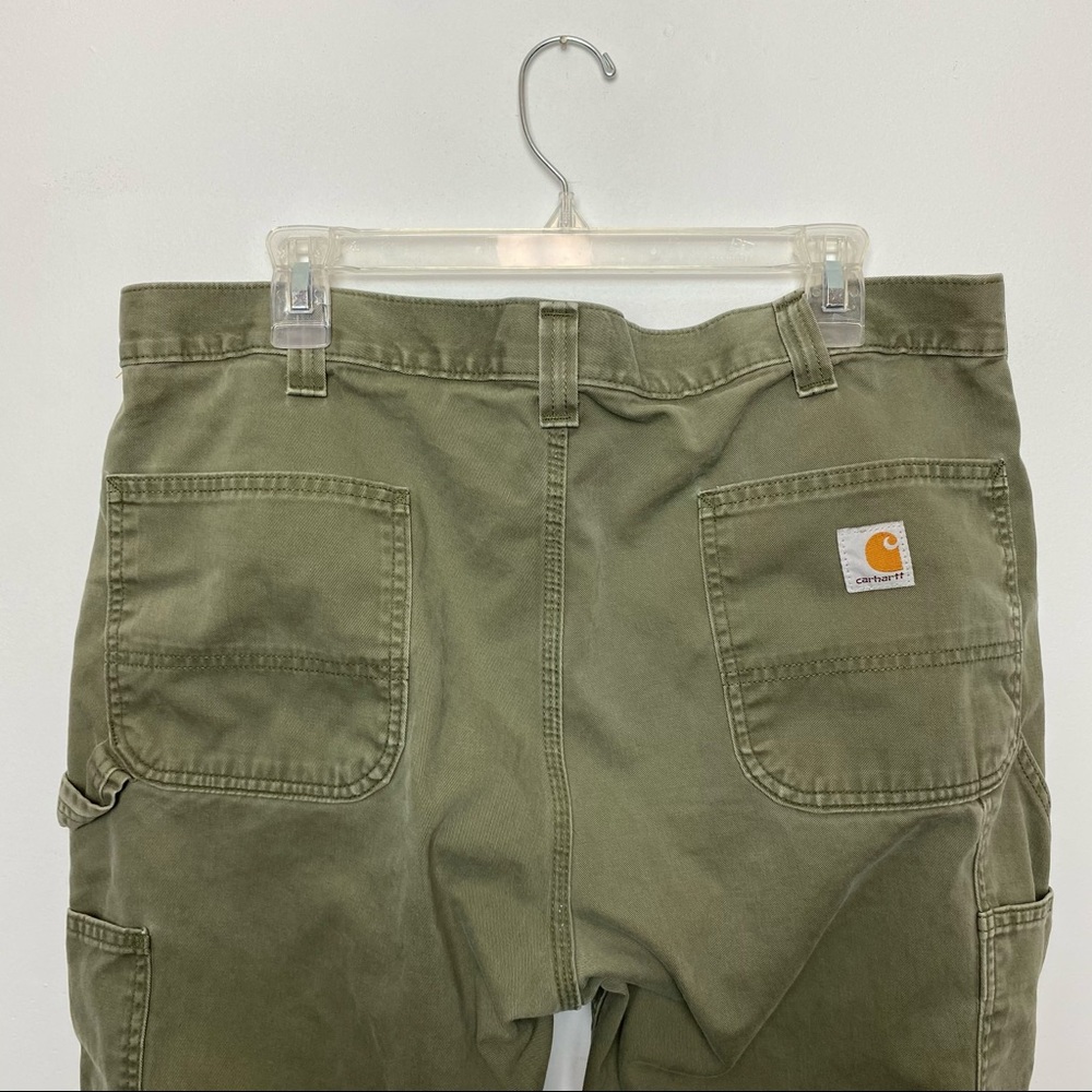 Carhartt | Green Carpenter Work Pants 38x30
